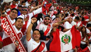 Peru Fans pic by Shawkat safi Aljazeera.com 