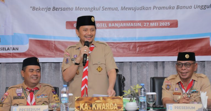 Hasnuryadi Sulaiman Ketua Kwartir Daerah Pramuka Provinsi Kalimantan Selatan Masa Bakti 2025 -2030