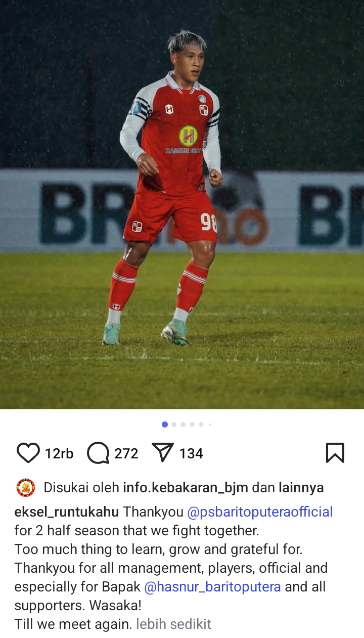 Tangkapan layar Instagram @eksel_runtukahu