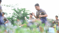 Latihan PS Barito Putera .(Foto Instagram @psbaritoputeraofficial).