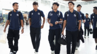 Skuad Laskar Antasari berangkat ke Kota Yogyakarta,Jalani pemusatan pelatihan.(Foto Instagram @psbaritoputeraofficial)