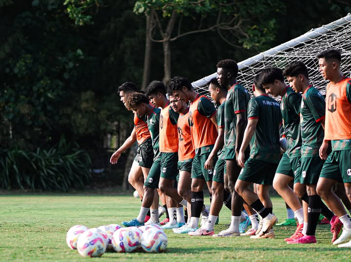 Tim Skuad PS Barito Putera (Foto Instagram @psbaritoputeraofficial)