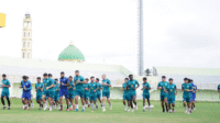 Tim Skuad Laskar Antasari.(Foto Instagram @psbaritoputeraofficial)