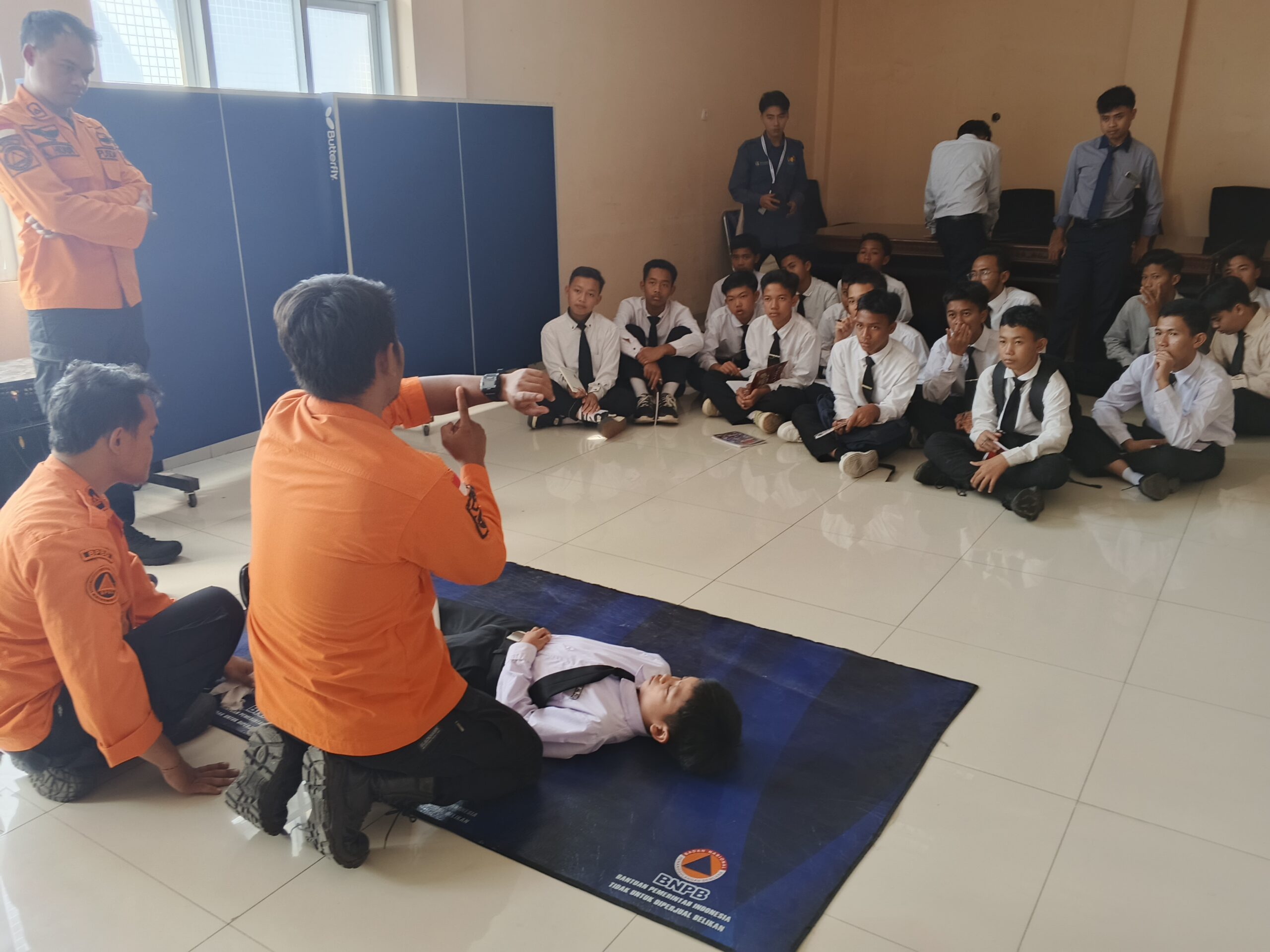 Sosialisasi bencana bpbd